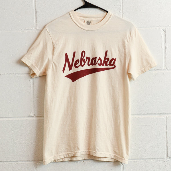 Nebraska Classic Ivory and Cardinal Omaha Screen Co